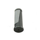 Lightweight Bicycle Grips - 125mm & 90mm, Inner diameter 22mmAnti-Slip, Suitable for Mountain Bikes(black gray)