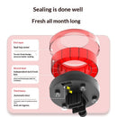 Automatic Fish Feeder for Aquarium - Moisture-Proof and Precision Feeding Betta Vacation Feeder, USB Rechargeable Auto Fish Food Dispenser with Timer,LCD Display