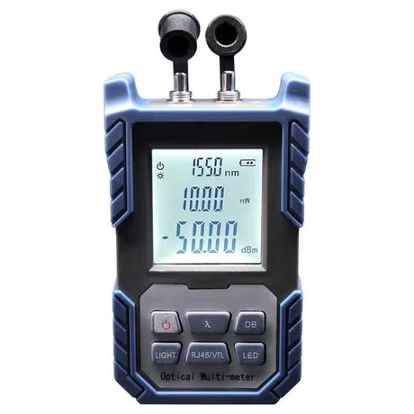 Unique Portable Optical Multimeter, Photometer with VFL, Test Range: 800-170mm  Optical Fiber Power Meter FC/SC/ST Universal Interface