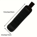 Magnetic Wristband by Wrap-It Storage - Black - Great Father Gift Wrist Magnet Tool Belt and Screw Holder（Black 5 rows with 10 magnets）Only wristband