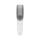 Cordless Baby Hair Clippers,  3 Guide Combs  Baby Hair Clipper Quiet Hair Clipper for Baby, Hair Clipper Auto Suck Snipped Hair, IPX7 Waterproof Rechargeable white