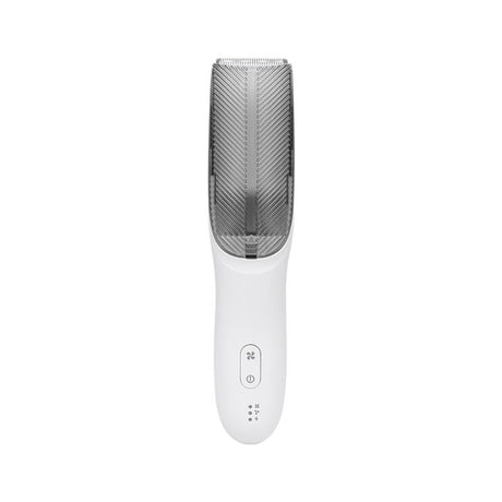 Cordless Baby Hair Clippers,  3 Guide Combs  Baby Hair Clipper Quiet Hair Clipper for Baby, Hair Clipper Auto Suck Snipped Hair, IPX7 Waterproof Rechargeable white