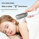 Cordless Baby Hair Clippers,  3 Guide Combs  Baby Hair Clipper Quiet Hair Clipper for Baby, Hair Clipper Auto Suck Snipped Hair, IPX7 Waterproof Rechargeable white