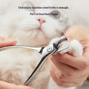Dog Nail Clippers – Sharp, Durable, All Steel Material, Ergonomic Non-Slip Handle, Safe and Comfortable Trimming, Professional Pet Nail Trimmers for All Dogs Cats