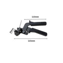 Cable Tie Gun，Stainless Steel Zip Tie Gun, Special Tool For Fastening And Cutting Metal Cable Ties. Stainless Steel Zip Tie Tool Used to Repair Fence, Pipe Wrap,