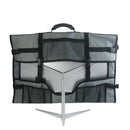 27 Inch Monitor Carrying Case, Universal 27" Computer Monitor Bag with Rubber Handle and Pockets, Gray