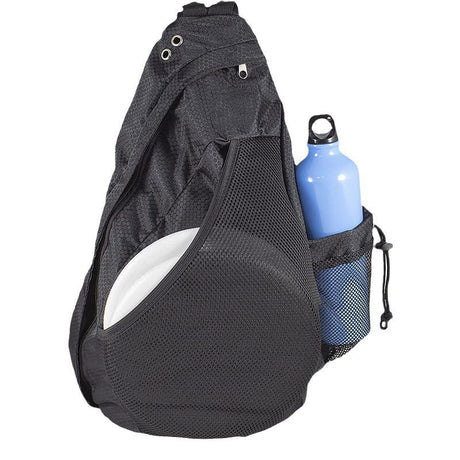 Disc Bag with Retriever Holder and Storage Pockets, Disc Golf Backpack with 8-10 Disc Capacity, Deluxe Bag（oniy bag）