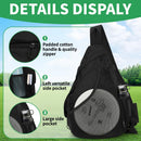 Disc Bag with Retriever Holder and Storage Pockets, Disc Golf Backpack with 8-10 Disc Capacity, Deluxe Bag（oniy bag）