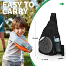 Disc Bag with Retriever Holder and Storage Pockets, Disc Golf Backpack with 8-10 Disc Capacity, Deluxe Bag（oniy bag）