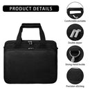 Barber Hairdryer Carrying Case - Hairstylist Travel Bag with Storage for Blow Dryer & Salon Equipment (oniy bag)