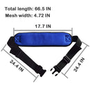 Wheelchair Seat Belt Adjustable Medical Wheelchair Safety Harness for Patient Caring, Cushion Harness Straps with Easy Release Buckle