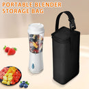 Portable Blender Storage Bag Sleeve Fully wrapped Storage Bag, for Beach Portable Small Mixer Black Splash-Proof Carrying Case with Hand Strap and Protective(Box Only)