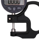 Digital Thickness Gauge, Thickness Micrometer Meter, 0 to 12.7mm Digital Display Measuring Tool with LCD Display, for Paper Film (0.001mm Accuracy)