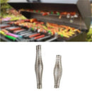 5 Pcs BBQ Spring Handle Smoker Parts Heavy Duty Barbecue Smoker, Grill, Stove, Pit Accessories (11cm)