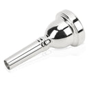 6 1/2AL Silver Trombone Mouthpiece - Professional Grade Brass Instrument Mouthpiece for Tenor Trombone, Premium Sound & Durability