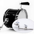 Pearl Bass Drum Hoop Mount Cowbell Holder with Non-Finish Marring Clamping Jaws and Height-Adjustable Cowbell and Percussion Accessory Clamp.