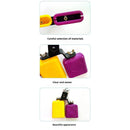 Block Set, Plastic Cow Bell Double Sambago Bell And Musical Percussion Block, Latin Percussion Instrument Kit
