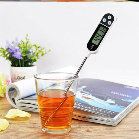 TP300 Digital Meat Thermometer for Cooking Food, Kitchen Needs, Smoker Oven BBQ Grill, Candy, Drinks, Instant Read,  2pcs