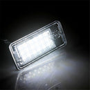 License Plate Lights LED Tag Lamps for A3 S3 A4 S4 A6 S6 A8 S8 Q7 RS4 License Number Plate Lamps, 6500K Xenon White, 2 Packs