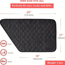 A pair Dog Car Door Protector – Larger Design for Trucks & Large SUVs, Thickened Waterproof Door Panel Covers, Protects Doors from Dog Scratching