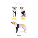 Dog Sleeves for Licking Dog Knee Brace After Surgery Wear for Dogs Abrasion Resistant Dog Recovery Sleeve for Dogs Cone Collar Alternative(XL)