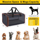 Cat Carriers for Large Cats 20 lbs+ Soft Pet Carrier for Small Dog/Durable 2 Kitty Travel Bag/Medium Big Cats Puppy 15 Pounds/Softside Cat Carrier Large(oniy bag)