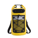Dry Bag, Waterproof Floating Backpack 20L Case for Boating, Kayaking, Fishing, swimming, beach and outdoor activities (yellow)