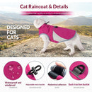 Dog/cat Jacket Outdoor Indoor Activities Waterproof Windproof Reflective Dog Cold Weather Winter Coat Vest Autumn Pet Apparel for Small Medium Large Dog/cat (M)