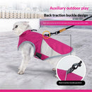 Dog/cat Jacket Outdoor Indoor Activities Waterproof Windproof Reflective Dog Cold Weather Winter Coat Vest Autumn Pet Apparel for Small Medium Large Dog/cat (M)