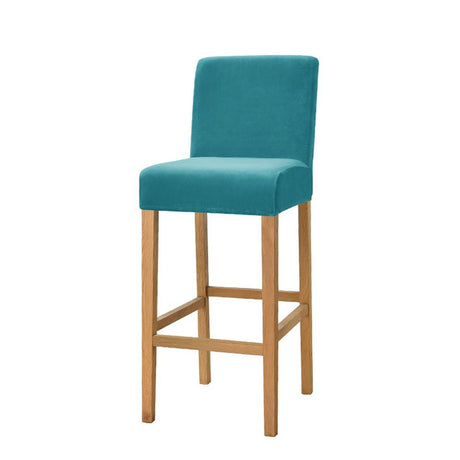 Stretch Removable Washable Dining Room Chair Covers,Bar Stool Covers,Barstool Chair Slipcovers Pub Counter Seat Cover (,Set of 2)Excluding chairs