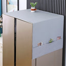 Fridge Dust Proof Cover Washing Machine Top Cover non-slip Refrigerator Top Cover Multi-Purpose Washing Machine Top Cover with Storage Pockets 180CMx68CM
