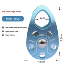 Micro Mobile Single Pulley,22kN(2200kg) for Rigging Arborist Climbing Rescue,2pcs  Climbing Pulley with Ball Bearing for Rock Climbing Arborist