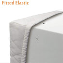 Machine washable household sofa armrests, chair covers, elastic sofa armrests, chair covers (2-piece set of armrests, Lingge white)