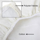 Machine washable household sofa armrests, chair covers, elastic sofa armrests, chair covers (2-piece set of armrests, Lingge white)
