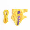 Ferret Harness and Leash Set Small Animals Vest Harness Baby Rabbit Guinea Pig Teacup Chihuahua Mouse and Other Small pet.(Yellow )