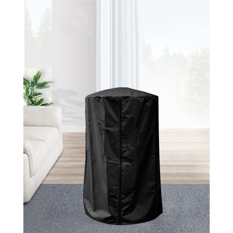 Heavy Duty Waterproof Tabletop Heater Cover, Dustproof/ Wind/ Sunlight/ Snow-Resistant,Winter Patio Heater Covers, Black