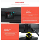 Car Heater 12V 200W Portable Car Heater Defroster Fans, Heating Fast Heating Defrost Defogger with Plug in Cigarette Lighter, Car Heater and Defroster