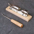 Nutcracker Heavy Duty Nut cracker Pecan Cracker Walnut Cracker Plier Opener Tool Desktop Wood Base & Handle