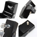 For  Hood Latches Catch Kit with Lock for Jeep  JK JKU JL JLU Gladiator JT 2007-2023 Present Chrome Exterior Accessories 2pcs