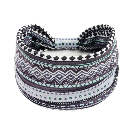 10 Pieces Womens Mens Headband Printed Hairband Bandana Wrap (Multicolored )Elastic Headband Stylish Wrap Headbands Hair Accessories