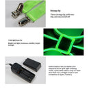 2 Pcs/Set, Light Up Men's LED Suspenders And Bow Tie, Perfect for Music Festival Halloween Costume Party, Christmas