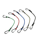 10 Pcs 36 Inch Carabiner Bungee Cord with Aluminum Alloy Hooks, Superior Elasticity  for Luggage Rack, Cargo, Hand Carts, Bike, Camping, Outdoor