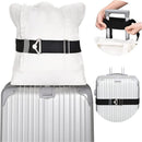 2pcs 2-in-1 Travel Belt for Luggage Straps Add a Bag Bungees Suitcase Luggage Strap Over Handle Suitcases Belt for Carry On Bag Adjustable Backpack Attachment Airport Travel Accessorie