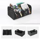 Trunk Organizer For Sedan,Car Organizers and Storage, Waterproof Collapsible & Adjustable Straps,Sturdy Car Organization for Car Accessories, Tools,Sundries,2 Compartment（Black