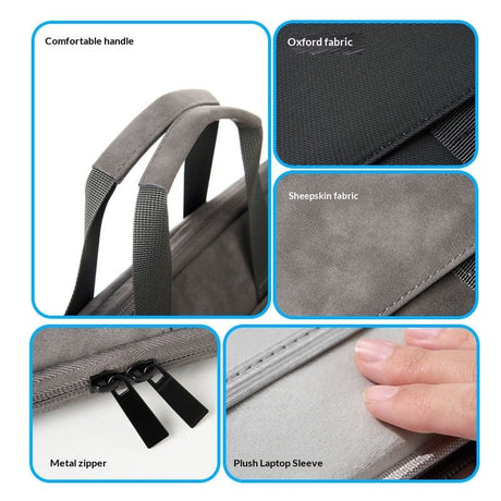 Waterproof Laptop Bag 13 14 Inch for Women Men Unisex Slim Protective and Durable Design Ideal for School College Office/Business Travel