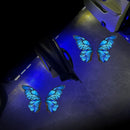 2Pcs 3D Car Door Step LED Welcome Light Projector Lamps,Automotive Step lights Door Courtesy Lights Fits All Vehicle Models (Butterfly)