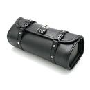 Universal Motorcycle Fork Handlebar Tool Bag Cycling Bag Waterproof Black, Handlebar Bag Storage Tool Bag-29.5cm
