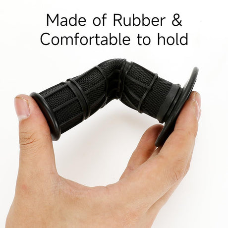 Black Motorcycle Grip, Motorcycle Hand Grips for Pit Dirt Bike Motocross Motorcycle Offroad Dirt Bike