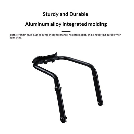 Bike Seat Bag Stabilizer, Anti-Shake Design with Dual Water Bottle Cage Mounts, Fits Most Road  black