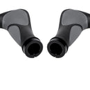 Bike Handlebar Grips, Soft Gel Inserts Shock Resistance Ergonomics Comfort Design,for MTB Bicycle Mountain Bike Grip（Carrying a horn handle）